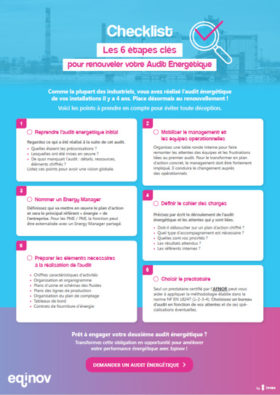 checklist audit énergétique