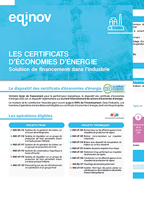 FICHES CEE INDUSTRIE