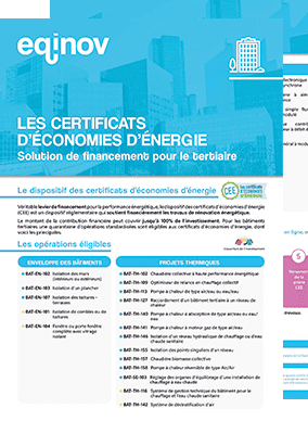 FICHES CEE TERTIAIRE