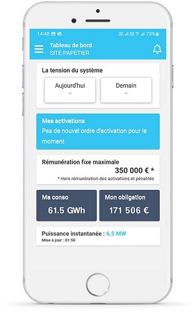 Application Dreams flexibilité électrique